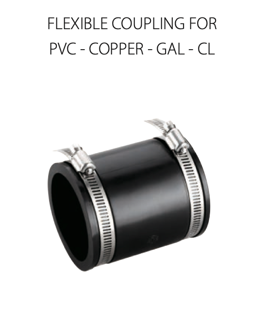 Product image of Fernco Connector 50mm Pvc x Pvc  