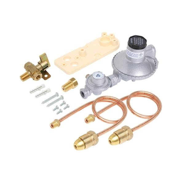 Product image of LPG Regulator Manual 550mj Dual - Cu Pigtails
