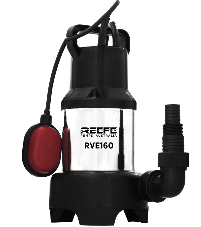 Product image of Reefe RVE160 Vortex Sump Pump w Float Switch 160L/min 7m hd