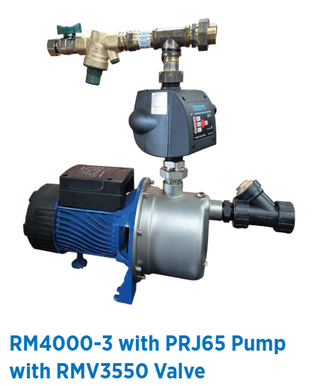 Reefe RainPro RM4000-3 PRJ65E Pump with RMV3550 Valve
