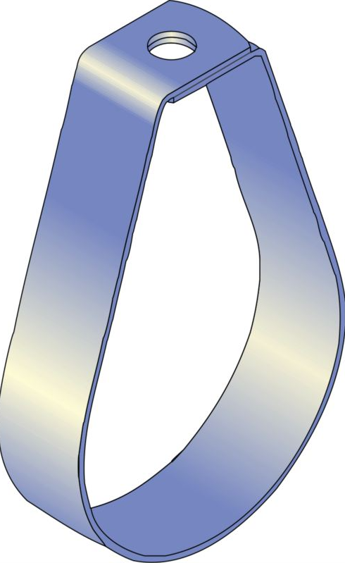 Product image of Pear Clip Ld Roll Groove -  165mm  