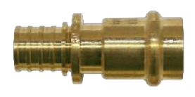 Product image of Pex Pull on x Cu Press Connector 16mm  