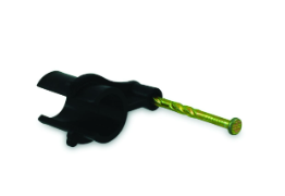 Product image of Stud Clip PEX Black 20mm Twist Nail (Bag 100)  