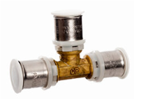 Product image of Pex Crimp Tee 25mm  