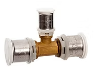 Product image of Pex Crimp No 27 Reducing Tee 25 x 20 x 20