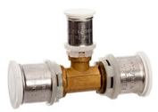 Product image of Pex Crimp #25 Tee 25 x 25 x 16 (16 centre)  