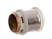 Product image of Pex Crimp Stop End Cap 25mm   