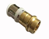 Product image of Pex Crimp x Cu Press Gas Connector 20mm  