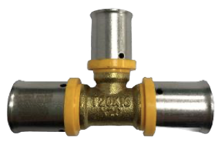 Product image of Gas Pex No. 25 Tee 20 x 16c x 20  