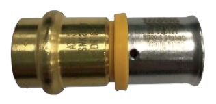 Product image of Gas Pex x Cu Press Water Connector 20mm  