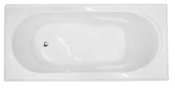 Product image of Decina Bath Bambino Acrylic 1650mm White  