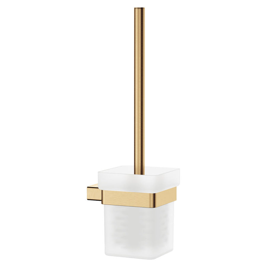 Product image of Fienza TONO Toilet Brush and Holder Urban Brass (851010UB) 