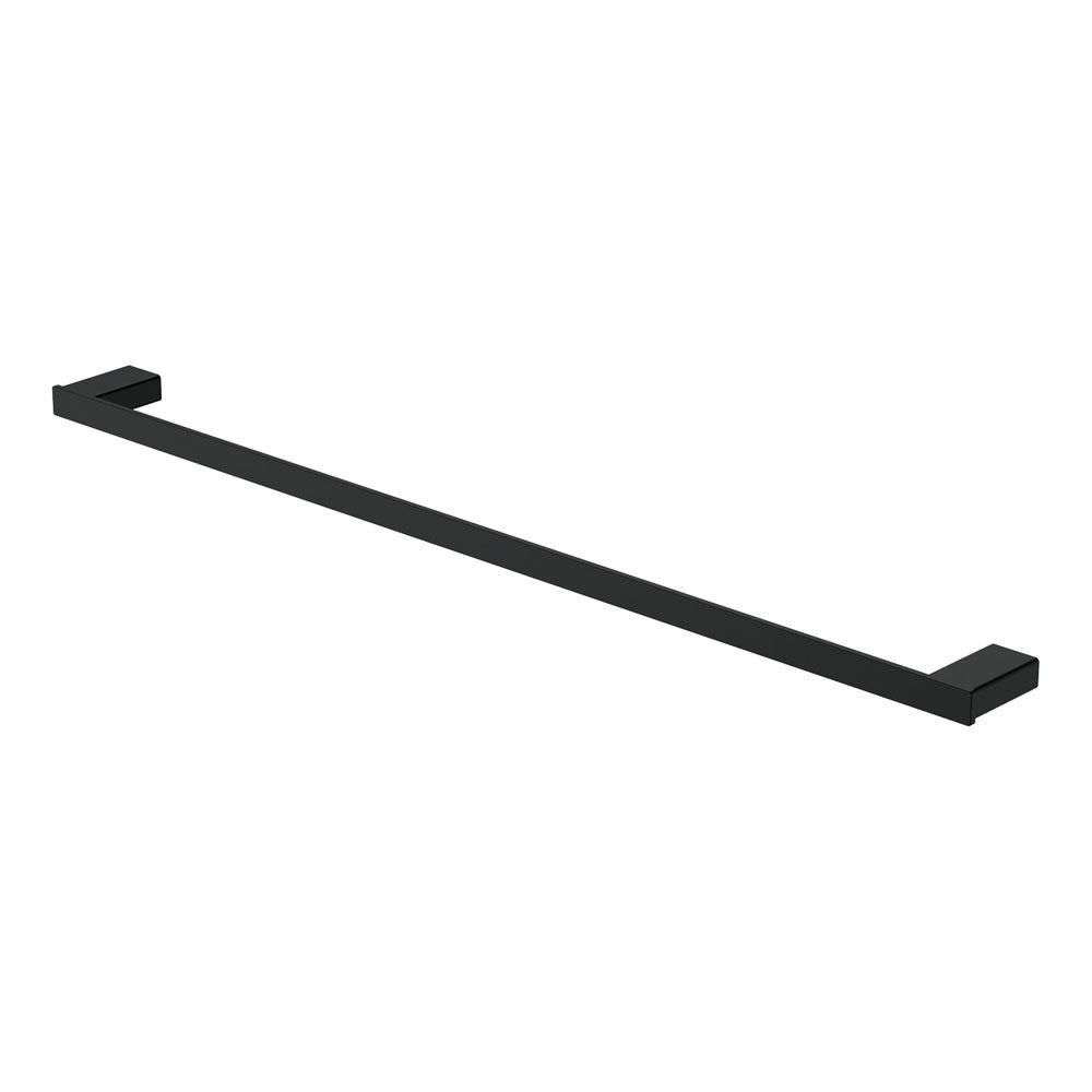 Product image of Fienza TONO 810 Single Towel Rail Matte Black (85101800MB) 