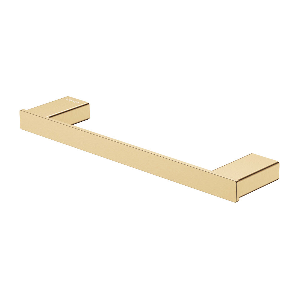 Product image of Fienza TONO Single Hand Towel Rail 300mm SS Urban Brass (85105UB) 