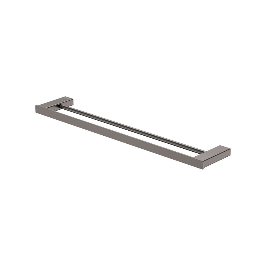 Product image of Fienza TONO 610 Double Towel Rail Gun Metal (85108600GM) 