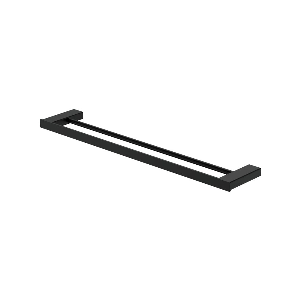 Product image of Fienza TONO 610 Double Towel Rail Matte Black (85108600MB) 