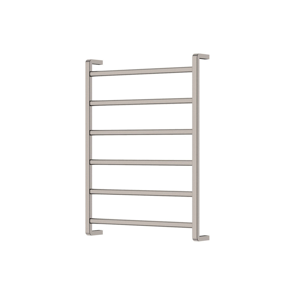 Product image of Fienza TONO Heated Towel Rail 6080 Brushed Nickel (6 Bars) 600x800x100mm (8516080BN)