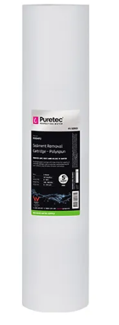 Product image of Puretec Polyspun Sediment Maxi Cartridge 5um 20inch