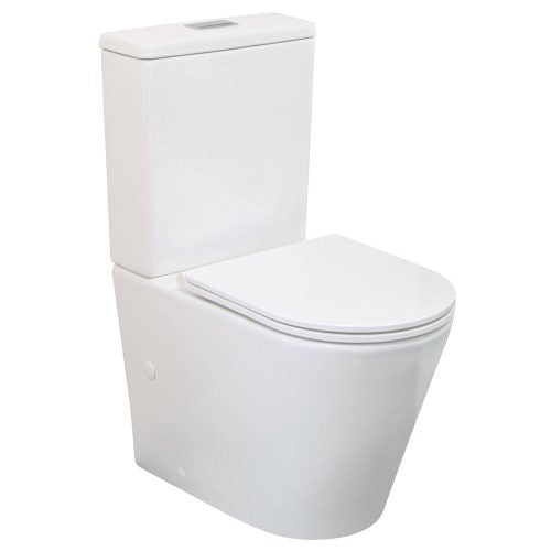 Isabella Back-to-Wall Toilet Suite Slim Seat