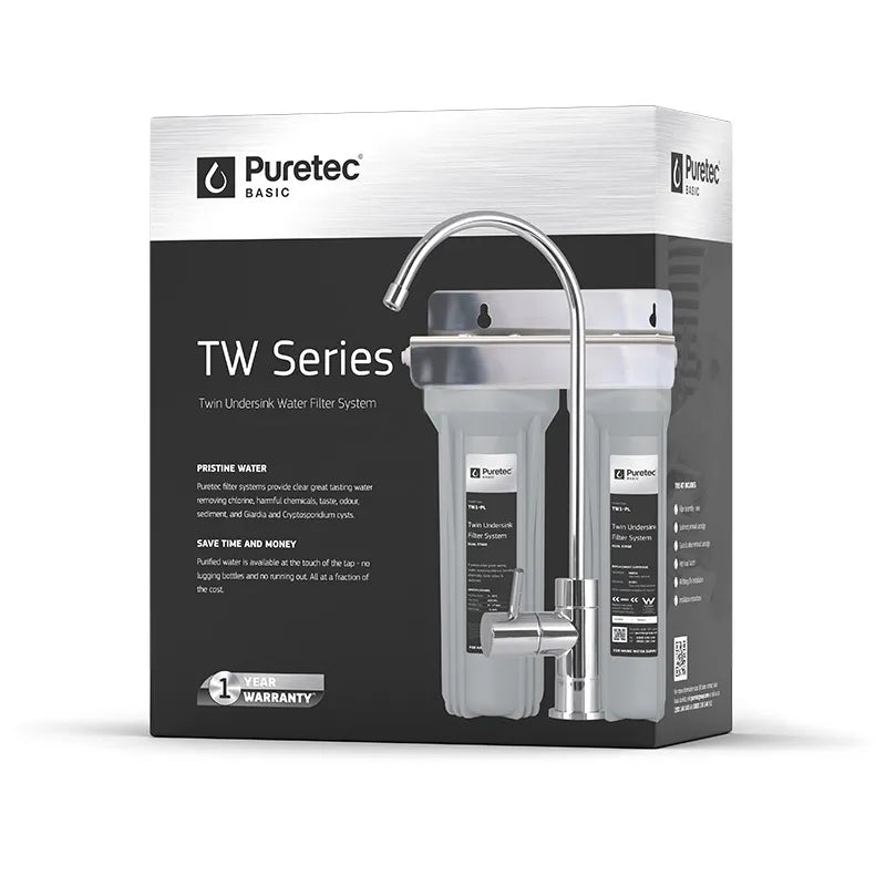 Puretec Twin Filter unit +tap