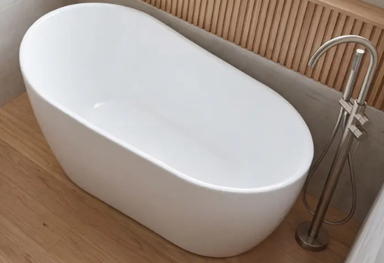 Product image of Decina Cosmo 1300 Freestanding Bath with Integrated Overflow