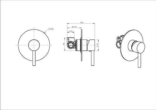 Enhance Nobel Plus Shower Mixer