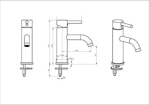 Enhance Nobel Plus Basin Mixer