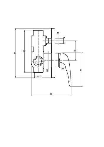 Enhance Meno Plus Shower Diverter Mixer